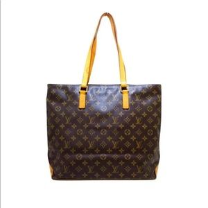 Louis Vuitton Luco cloth handbag